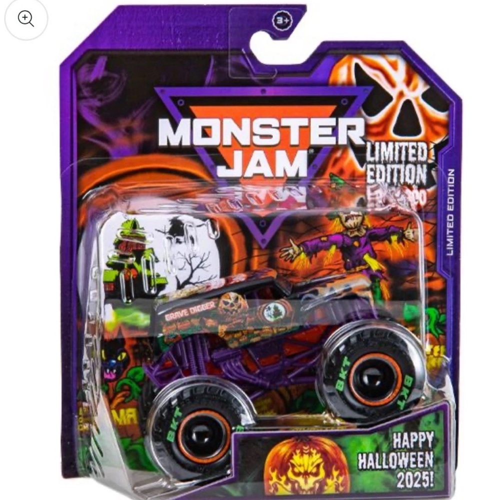 Limited Edition Monster Jam Halloween Truck 2025- 1 of only 5,000